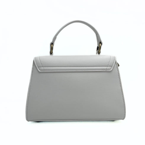 Just Cavalli Borse a mano Borsa Donna con logo in metallo frontale Bianco - Francavilla Moda